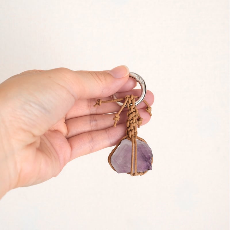 SEKIMORI GEM CHARM ◇ AMETHYST | KNOT STUDIO