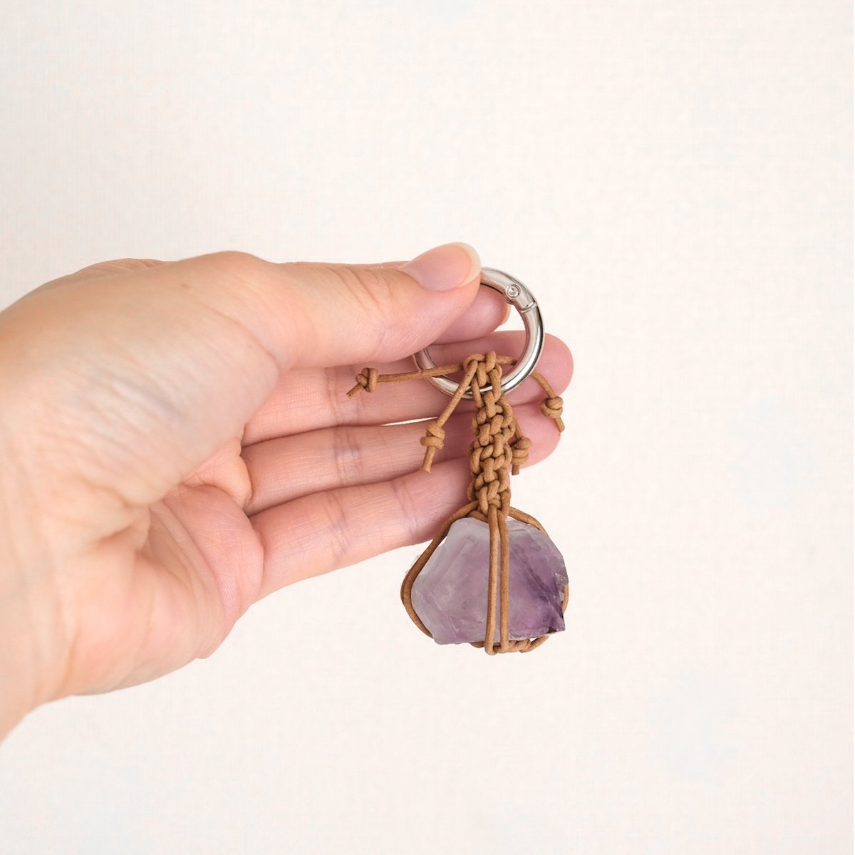 SEKIMORI GEM CHARM ◇ AMETHYST | KNOT STUDIO