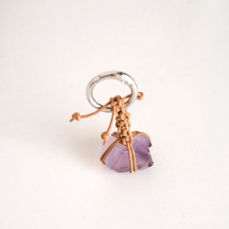 SEKIMORI GEM CHARM ◇ AMETHYST | KNOT STUDIO