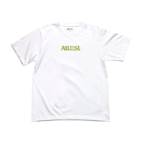 ATTEST LOGO SHORTSLEEVE TEE WHITE