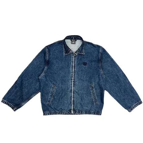ALWAYS DETACHABLE HOOD DENIM JACKET INDIGO