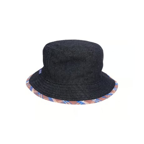 ALWAYS REVERSIBLE BUCKET HAT BLACK / PLAID