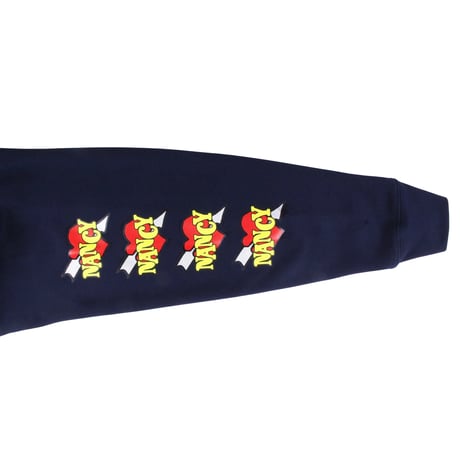 NANCY A TRUE LOVE STORY HOODIE NAVY