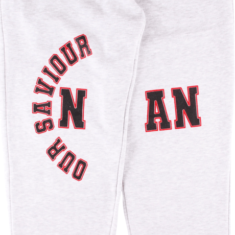 NANCY SAVIOR HOODED SWEATPANTS GREY