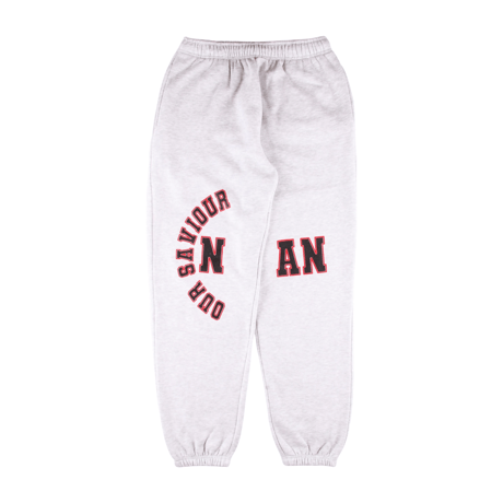 NANCY SAVIOR HOODED SWEATPANTS GREY