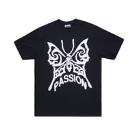 PASSION BUTTERFLY TEE BLACK