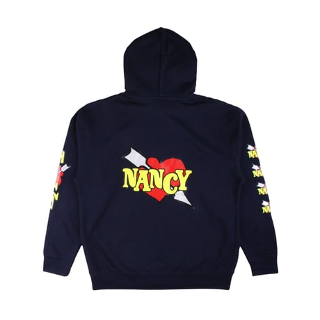 NANCY A TRUE LOVE STORY HOODIE NAVY