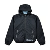 ALWAYS BRADA NYLON JACKET BLACK
