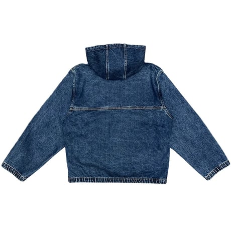 ALWAYS DETACHABLE HOOD DENIM JACKET INDIGO