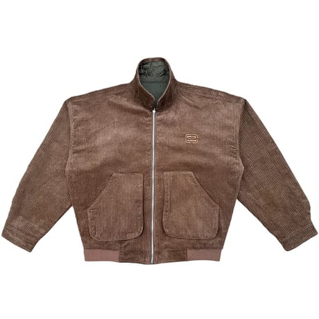 ALWAYS REVERSIBLE CORDUROY JACKET BROWN / KHAKI