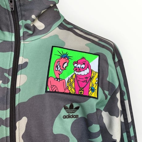 adidas×Jeremy Scott✨迷彩トラックジャケット カモ柄