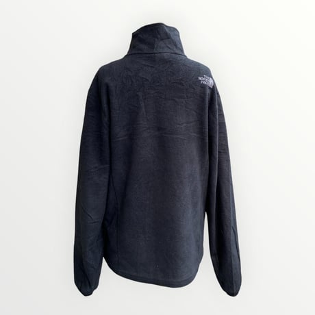 ノースフェイス✨️フリースジャケット 黒 軽量 薄手 登山 フルジップ