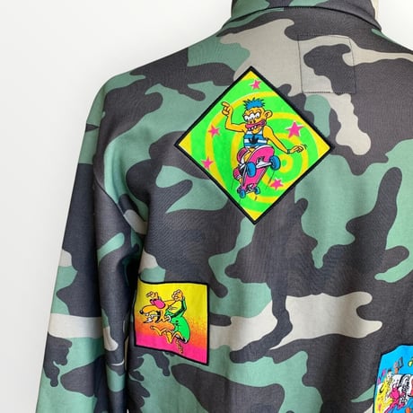 adidas×Jeremy Scott✨迷彩トラックジャケット カモ柄