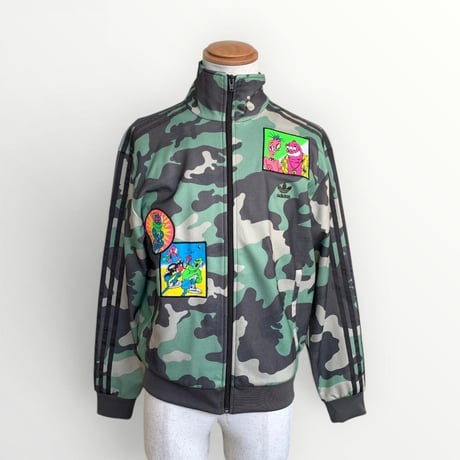 adidas×Jeremy Scott✨迷彩トラックジャケット カモ柄
