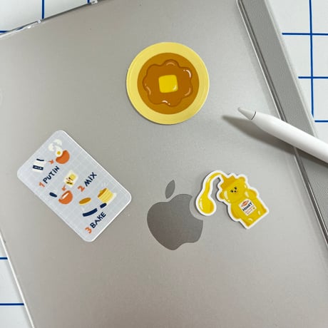 パンケーキステッカー(3枚セット)