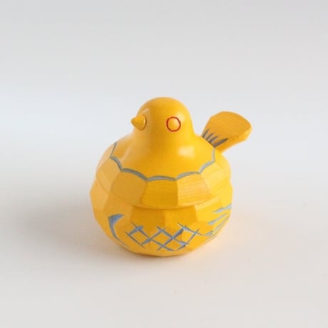 上田の農民美術 鳩 香合