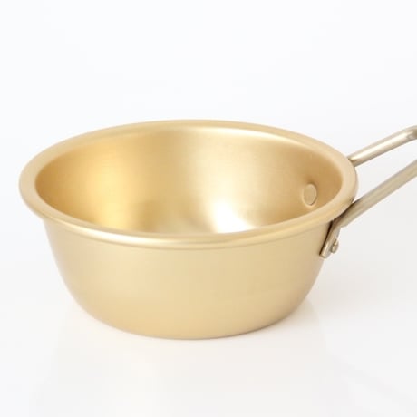 アルマイト 手付きマッコリカップ 13cm