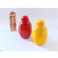 上田の農民美術 鳩 楊枝立て