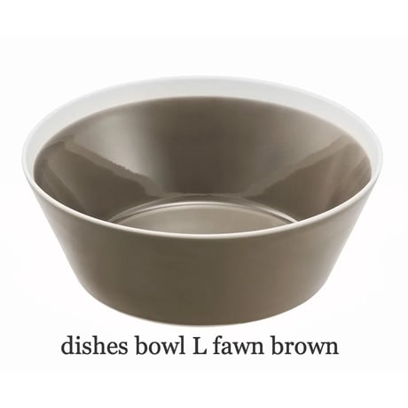 dishes bowl L