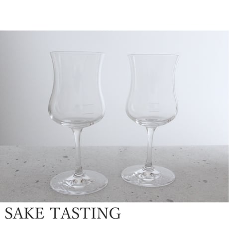 SAKE TASTING GLASS メモリ入