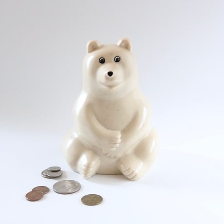 しろくま貯金箱(Polar Bear Money Box)