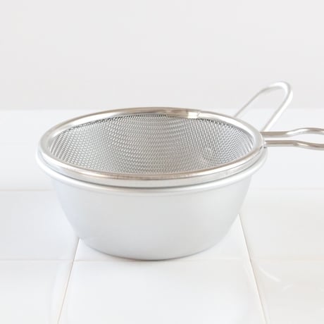頑丈なザル プチリング付 13cm