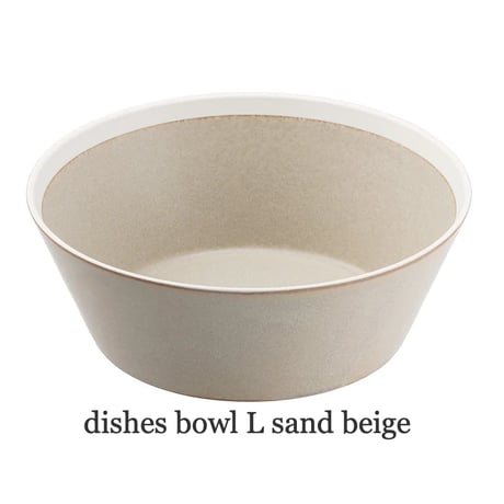 dishes bowl L