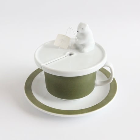 Tea Bag Holder “Shirokuma” 　ティーバッグホルダー・シロクマ