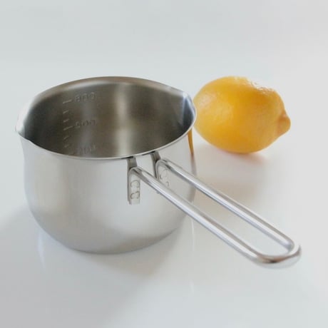 目盛付き ミルクパン ワイヤーハンドル 12cm 800ml