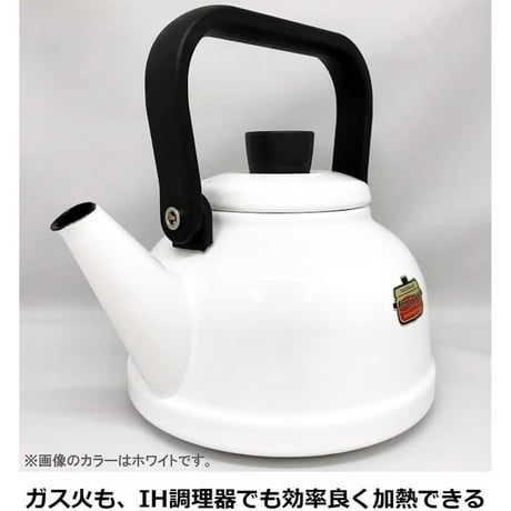 富士ホーロー Fuji Horo ケトル レッド 2.3L Solid SD-2.3K R