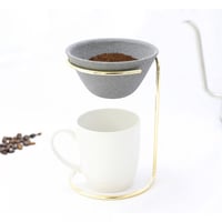 アドバンスドア Ceraful(セラフル) コーヒーフィルター兼ドリッパー スタンドセット 約1〜3杯