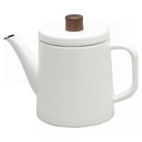 野田琺瑯 Nodahoro ケトル 1.5L ホーロー 日本製 ポーチカ 白