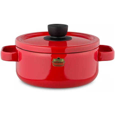 富士ホーロー Fuji Horo キャセロール ソリッド 20cm レッド SD-20W R