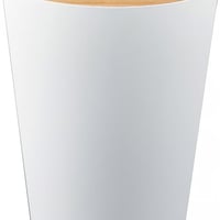 山崎実業(Yamazaki) トラッシュカン リン 丸型 ナチュラル