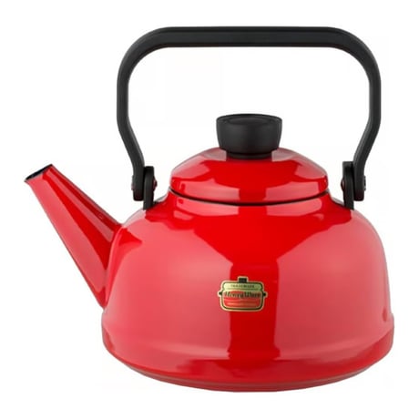 富士ホーロー Fuji Horo ケトル レッド 2.3L Solid SD-2.3K R
