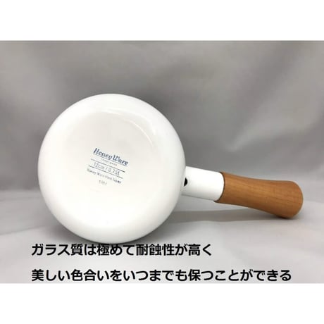 富士ホーロー Fuji Horo ミルクパン レッド 12cm Solid SD-12M R