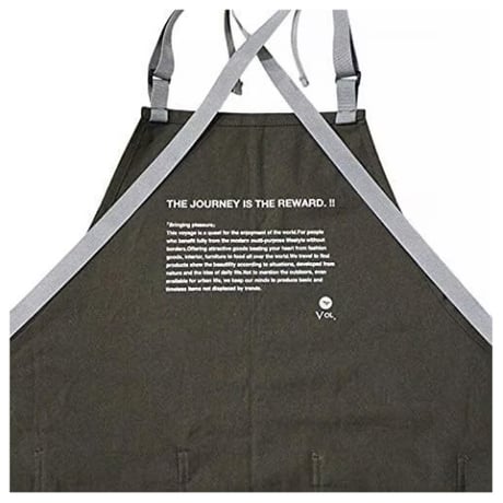 Detail VOL. ガーデン エプロン GARDEN APRON グレー