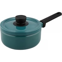 富士ホーロー Fuji Horo ソースパン スモークブルー 18cm Solid SD-18S SB