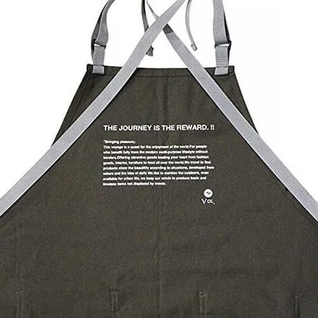 Detail VOL. ガーデン エプロン GARDEN APRON グレー