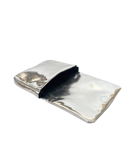 Pouch with tissue case （metal）