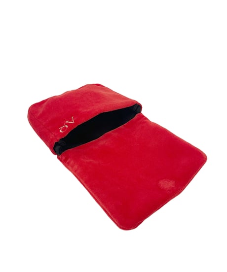 Pouch with tissue case （velor）
