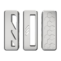 Orca Vape San Dynasty  Battery Cover Silver