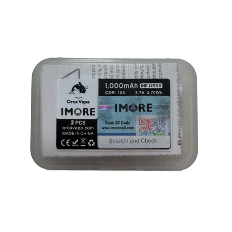 Orca Vape 14500Battery（PSE）