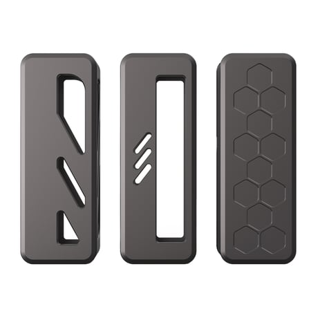 Orca Vape San Dynasty  Battery Cover Gunmetal