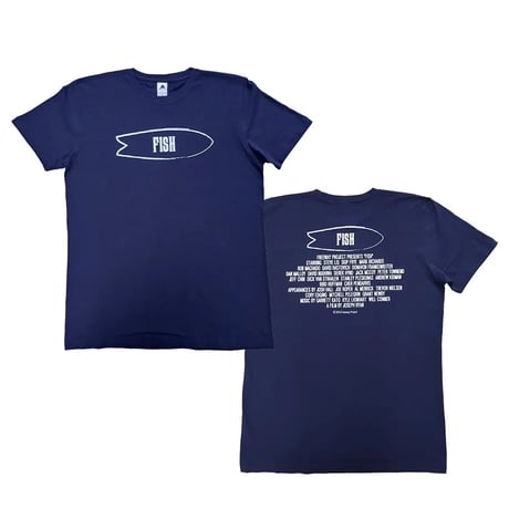 FISH ANNIVERSARY BOX TEE L SIZE