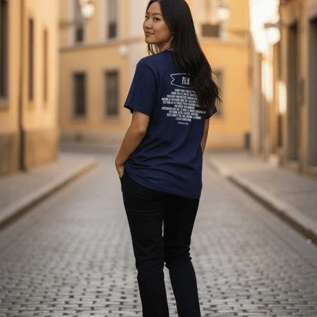 FISH ANNIVERSARY BOX TEE L SIZE