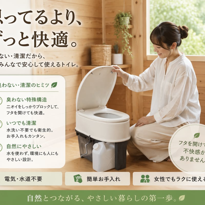 オープンセール！【断水・停電でも使える】水不要◎非常用防災