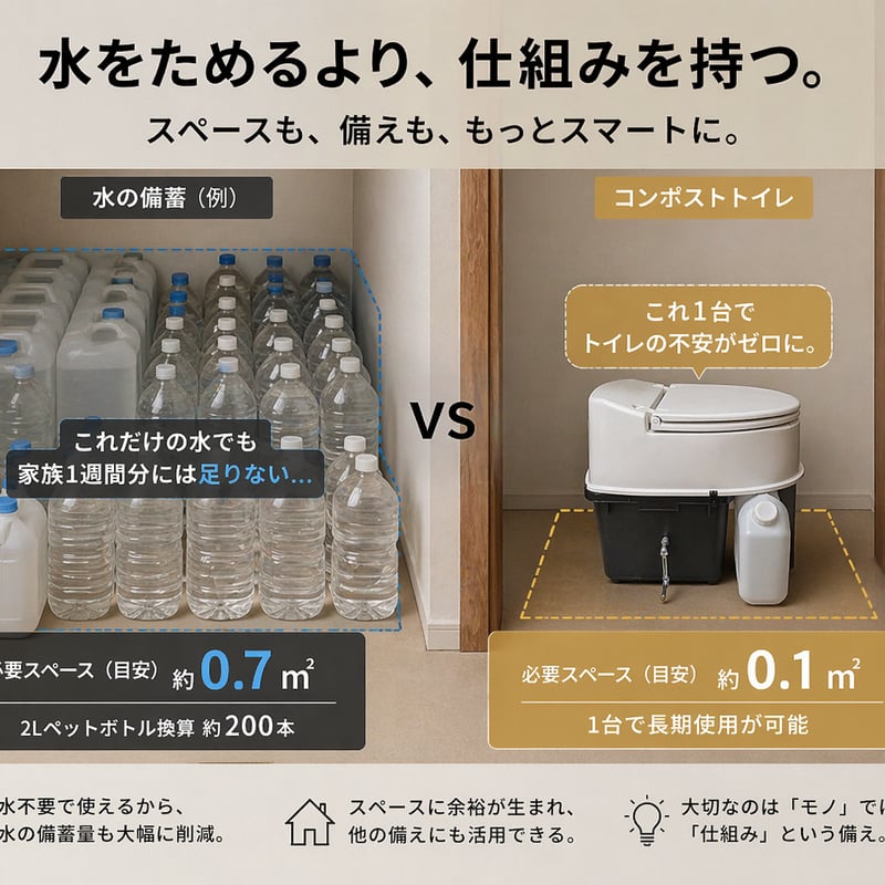 【断水・停電でも使える】水不要◎非常用コンポストトイレ｜災害・長期避難・備蓄対策 オープンセール！【断水・停電でも使える】水不要◎非常用防災