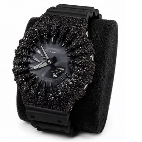 VVS BLACK ICED OUT CUSTOM G-SHOCK