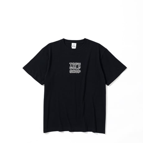 TOFU GOLF SHOP Tシャツ ダークネイビー×ホワイト